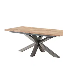 Stoly Stôl Vince 200 x 100 x 79 black&natural