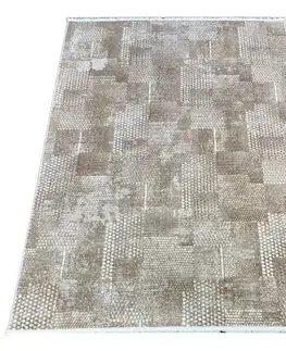 Moderné koberce Koberec Shimmer 0,8/1,5 0k384a Rga tmavobéžový