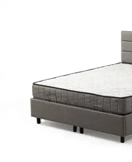 Postele Rám jednolôžkovej postele s čelom Motya 120 x 200 - Light Grey