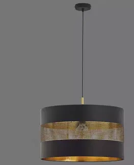 Lampy nad stôl do jedálne Luster Togo black 3211 LW1