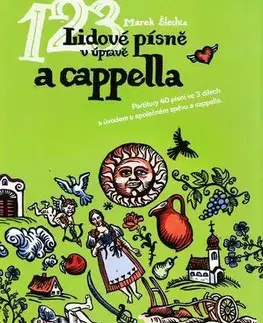 Hudba - noty, spevníky, príručky Lidové písně v úpravě a cappella + CD - Marek Šlechta