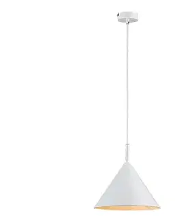 Svietidlá Rabalux 72008 - Luster na lanku JAROD 1xE27/40W/230V biela 72008