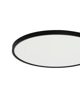 Svietidlá Fulgur 42366 - LED Stropné svietidlo NOMY LED/50W/230V pr. 60 cm čierna s-42366