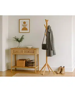 Nemý sluha Vešiak HANG ON 175 cm, borovica