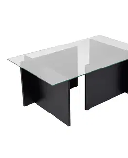 Konferenčné stolíky Konferenčný stolík Vetrino Wood Black