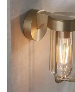 Svietidlá Endon 92855 - Kúpeľňové nástenné svietidlo 1xE27/6W/230V IP44 mosadz 92855
