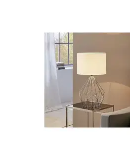 Lampy Eglo 95187 - Stolná lampa PEDREGAL 1xE27/60W/230V 95187