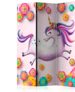 Paravány Paraván Lithe Unicorn Dekorhome