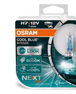 Žiarovky SADA 2x Autožiarovka COOL MODRÁ H7 PX26d/55W/12V 5000K - Osram 64210CBN-2HB
