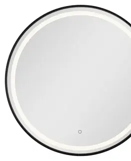 Kúpeľňové zrkadlá HOPA - Zrkadlo s LED osvetlením TANNA BLACK OLNZTAN70B