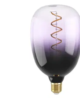 LED osvetlenie LED Stmievateľná žiarovka VINTAGE T120 E27/4W/230V 1800K fialová - Eglo 110226 110226