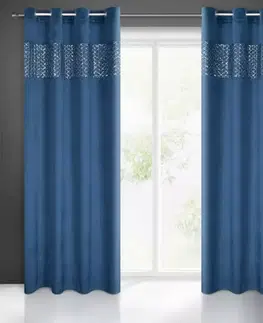 Závesy do spálne Záves MARGOT 140X250 na priechodkách 373190