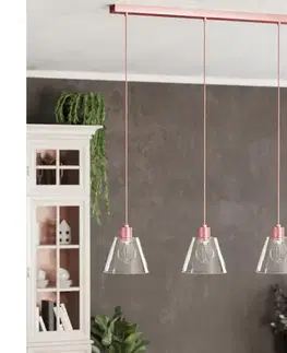 Svietidlá Eglo 43632 - Luster na lanku COPLEY 3xE27/40W/230V 43632