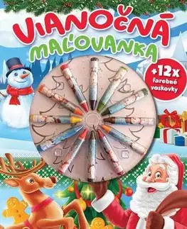 Pre deti a mládež - ostatné Vianočná maľovanka
