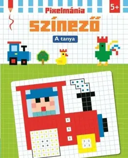 Pre deti a mládež - ostatné Pixelmánia színező - A tanya