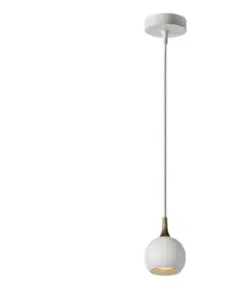 Svietidlá Lucide 09434/01/31 - Luster na lanku FAVORI 1xGU10/5W/230V biela 09434/01/31