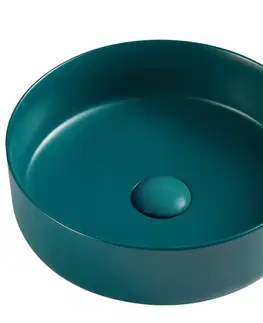 Umývadlá Umývadlo na dosku Marubo dark green 35,5