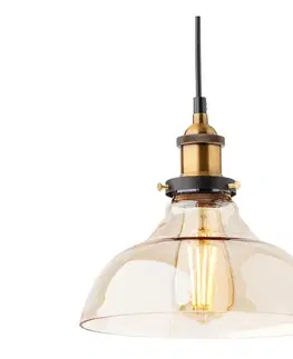 Svietidlá Redo 01-1002 - Luster na lanku SAVILLE 1xE27/42W/230V 01-1002