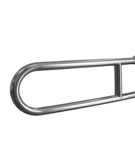 Držadlá k vani Mereo Madlo sklopné, nerez, 60 cm KD9050