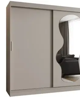 Šatníkové skrine Skriňa Ultra 200 kašmír