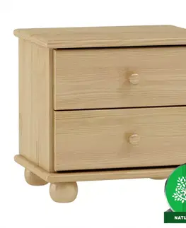 Borovicové nočné stolíky Nočný stolík borovica
