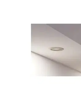 Svietidlá Eglo 902238 - BARRANCO LED kúpeľňové podhľadové bodové svietidlo 1xGU10/4,5W/230V IP44 chróm 902238