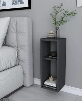 Nočné stolíky Nočný stolík Sault - Anthracite