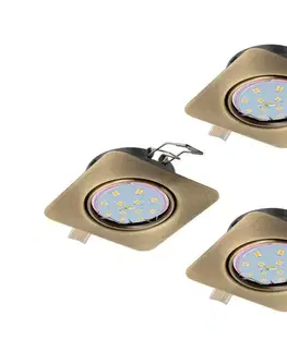 LED osvetlenie Eglo 94269 - SADA 3x LED podhľadových svietidiel PENETO 3xGU10-LED/5W/230V 94269