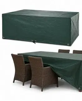 Záhradné slnečníky a doplnky Kinekus Obal ochranný na záhradný nábytok 165x115x80 cm zelený