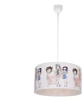 Svietidlá  Detský luster GIRLS VIBES 1xE27/60W/230V pr. 40 cm pre dievčatá H0987