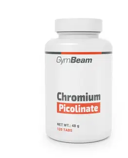 Ostatné minerály GymBeam Chromium Picolinate 120 tab. bez príchute