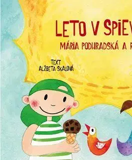 Leporelá, krabičky, puzzle knihy Leto v Spievankove - Alžbeta Skálová