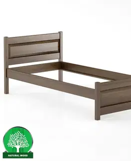 Drevené postele Posteľ buková LK120–100x200 lausanne