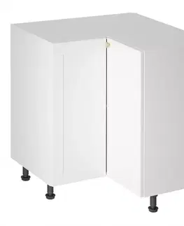 Kuchynské skrinky stojace Kuchynská skrinka linea d90n white