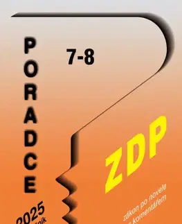 Dane, účtovníctvo Poradce č. 7-8 / 2025 - Zákon o daních z příjmů po novele s komentářem