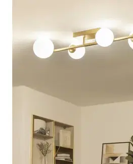 Svietidlá BRILAGI - LED Prisadený luster MILLA 4xG9/3W/230V zlatá/biela 7010-4GW