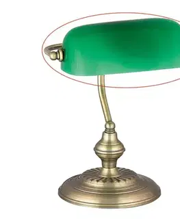 Lampy Rabalux 4038 - Náhradné sklo k  stolnej lampe BANK E27 9587