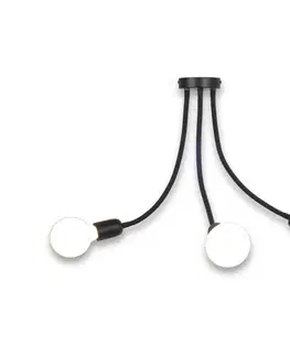 Svietidlá Top Light Galileo 3 C - Luster na tyči 3xE27/40W/230V čierna Galileo 3 C