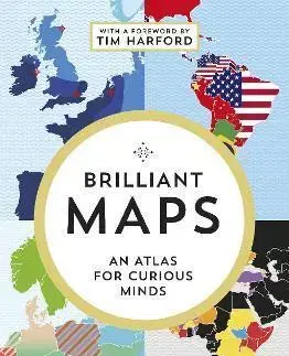 Atlasy sveta, rodinné atlasy Brilliant Maps - Ian Wright