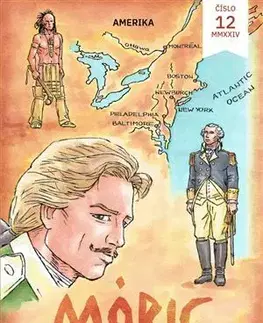 Komiksy Komiks MÓRIC 12. - Amerika - Anna Paulinyová,Mário Drgoňa,Vladimír Dudlák