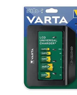 Predlžovacie káble Varta 57688101401 - LCD Univerzálna nabíjačka baterií 230V 57688101401