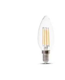LED osvetlenie  LED Stmievateľná žiarovka FILAMENT E14/4W/230V 3000K 2870