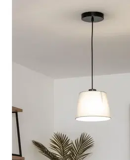 Svietidlá BRILAGI - LED luster na lanku CERIA 1xE27/40W/230V priemer 20,5 cm sivá BG3987+EG781031