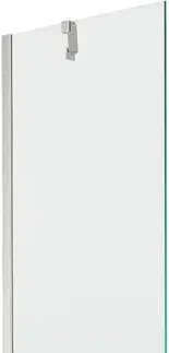 Sprchové dvere MEXEN/S - Next vaňová zástena FIX 60 x 150, transparent, nikel kefovaná 895-060-000-00-00-97