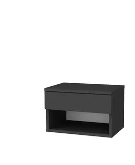 Nočné stolíky Nočný stolík Jamot - Anthracite