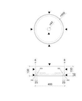 Umývadlá SAPHO SAPHO - BLOK kamenné umyvadlo na desku, priemer 40cm, černá mat Marquin 2401-52