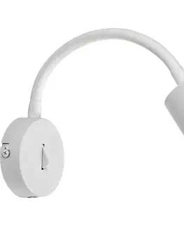 Svietidlá Rabalux 73110 - Nástenné bodové svietidlo NOLIE 1xGU10/15W/230V biela 73110
