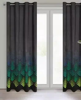 Závesy do spálne Záves ANGELINA 140X250 na priechodkách 387302