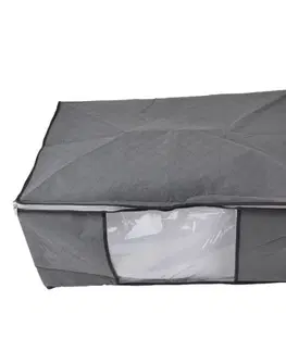 Úložné boxy SKVELER Box úložný z netkanej textílie s okienkom SKVELER 70x50x30cm