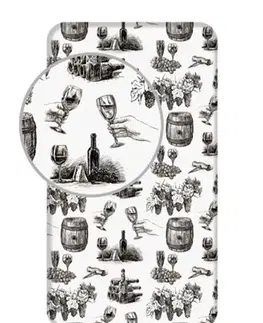 Plachty Jerry Fabrics Bavlnená plachta 90 × 200 cm – Víno